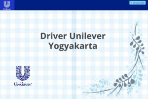 Driver Unilever Yogyakarta