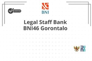 Legal Staff Bank BNI46 Gorontalo