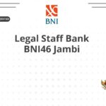 Legal Staff Bank BNI46 Jambi