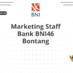 Marketing Staff Bank BNI46 Bontang