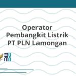Operator Pembangkit Listrik PT PLN Lamongan