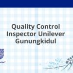 Quality Control Inspector Unilever Gunungkidul