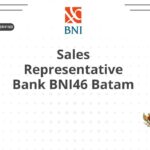 Sales Representative Bank BNI46 Batam