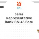 Sales Representative Bank BNI46 Batu