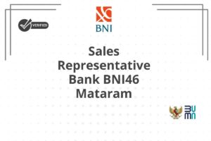 Sales Representative Bank BNI46 Mataram