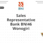 Sales Representative Bank BNI46 Wonogiri