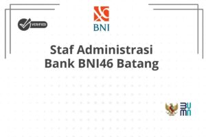 Staf Administrasi Bank BNI46 Batang