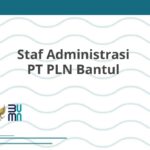 Staf Administrasi PT PLN Bantul