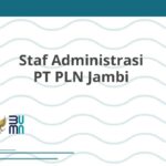 Staf Administrasi PT PLN Jambi