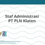 Staf Administrasi PT PLN Klaten