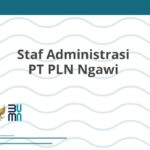 Staf Administrasi PT PLN Ngawi