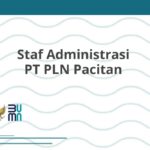 Staf Administrasi PT PLN Pacitan