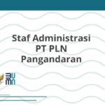 Staf Administrasi PT PLN Pangandaran