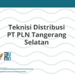 Teknisi Distribusi PT PLN Tangerang Selatan