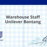 Warehouse Staff Unilever Bontang