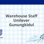 Warehouse Staff Unilever Gunungkidul